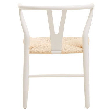 Wishbone Antique White Chair | Lyon