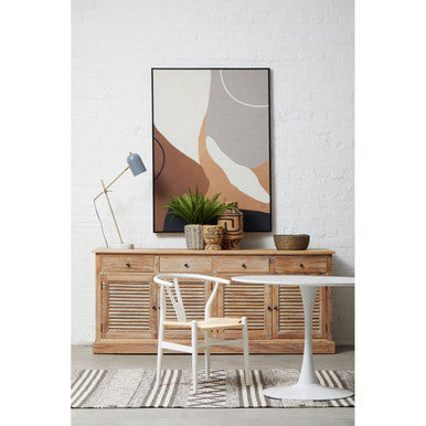 Wishbone Antique White Chair | Lyon