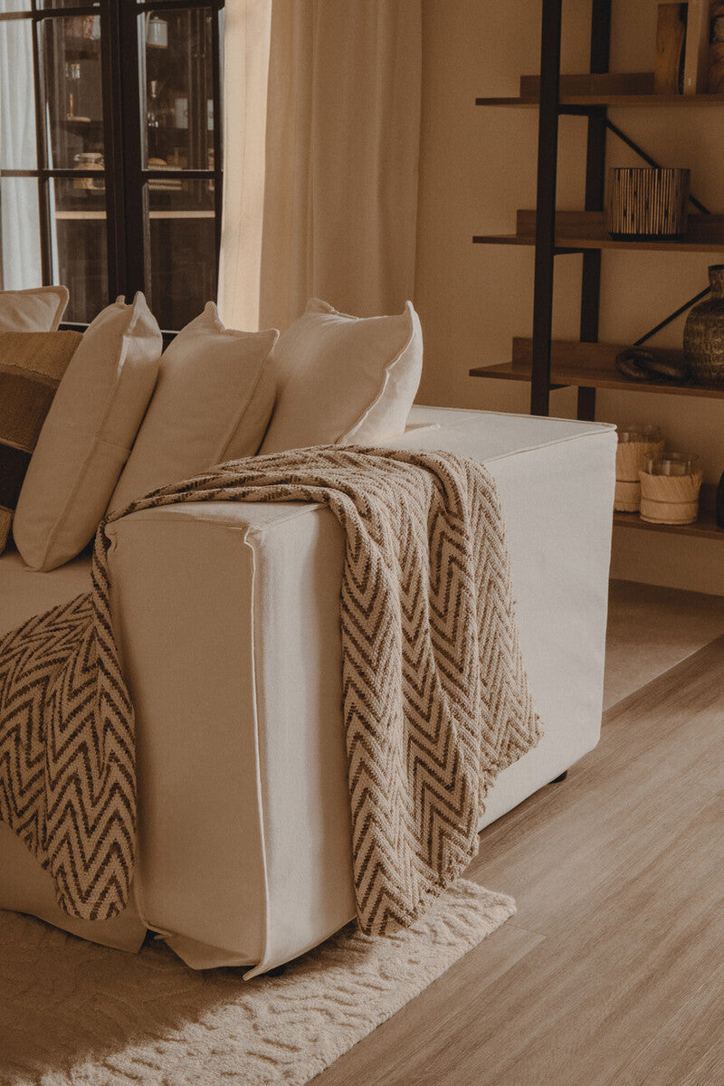 3 Seater Cream Sofa | Marseille