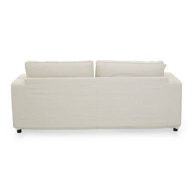 3 Seater Cream Fabric Sofa | Valensole