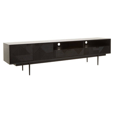 Black Finish Media Unit | Jakara