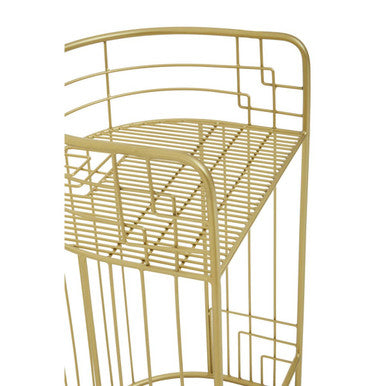 Gold Finish Bar Chair | Rabia
