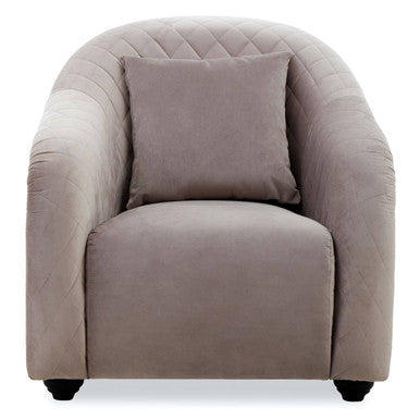 Grey Velvet Chair | Fifi