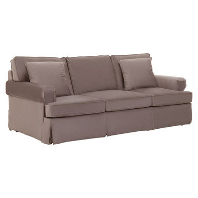 3 Seater Mink Velvet Sofa | Ralph