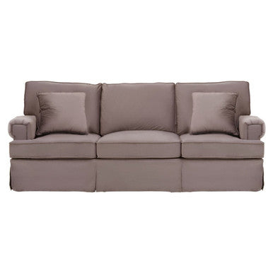3 Seater Mink Velvet Sofa | Ralph