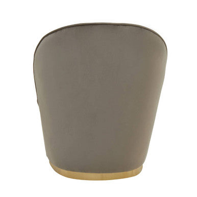 Kids Mink Velvet Gold Base Chair | Tamra