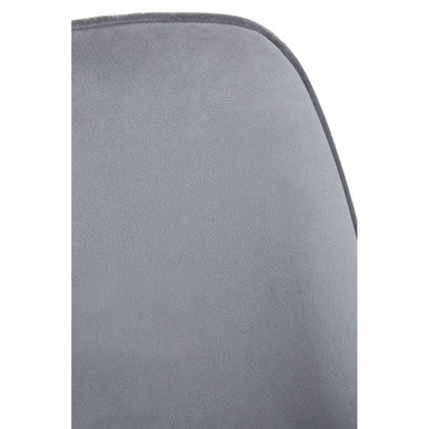 Grey Velvet Dining Chair | Demi