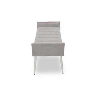 Grey Bench with Angular Base | Gilden