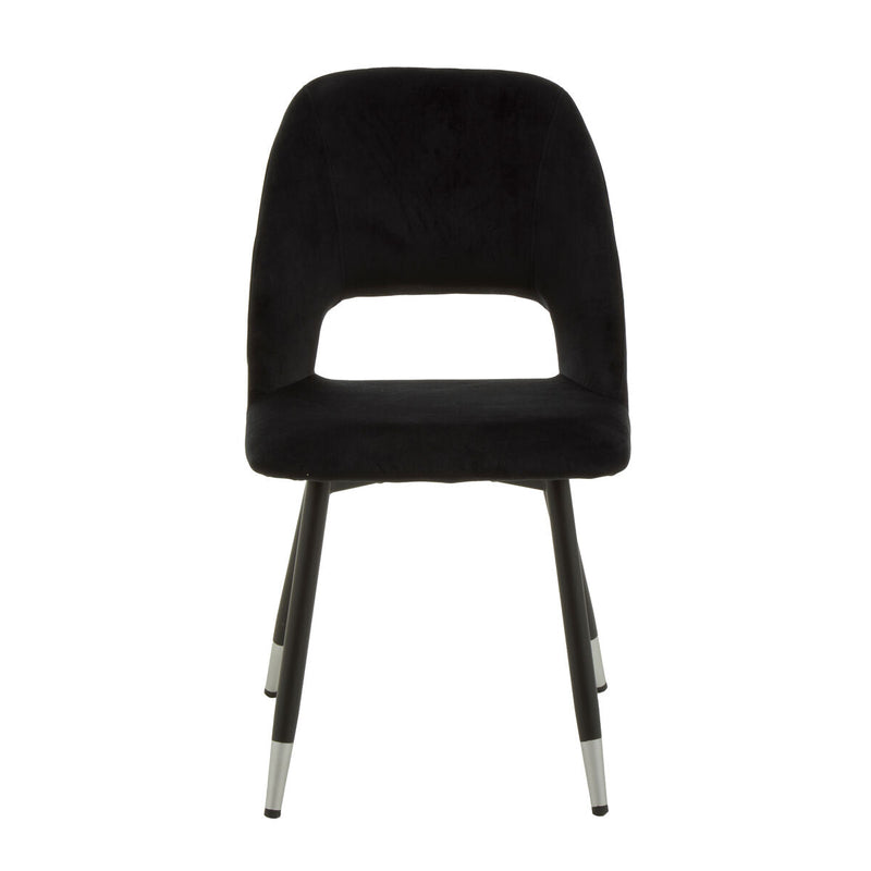 Black Velvet Dining Chair | Warren