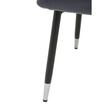 Grey Velvet Dining Chair | Warren