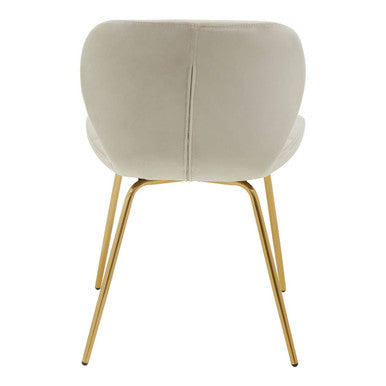 Mink Velvet Dining Chair | Warton