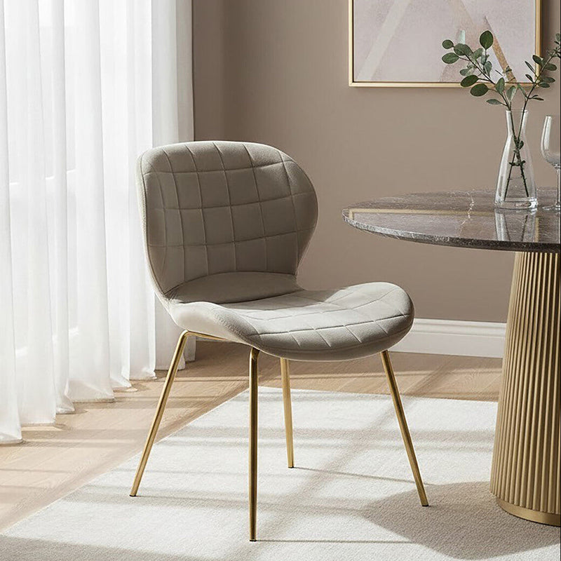 Mink Velvet Dining Chair | Warton