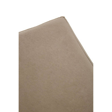 Mink and Silver Square Stool | Hagen