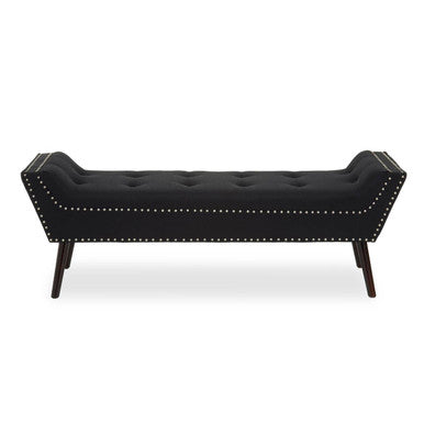 Black Fabric Bench | Alea