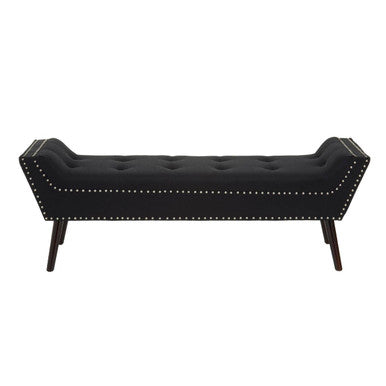 Black Fabric Bench | Alea