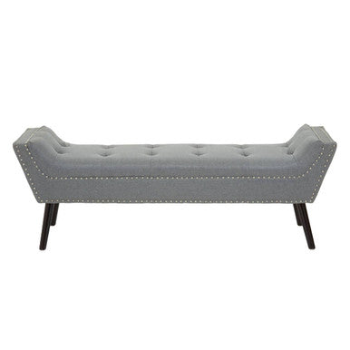 Grey Fabric Bench | Alea