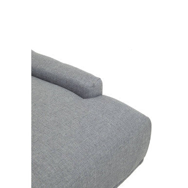 Grey Fabric and Chrome Base Home Office Chair | Anita
