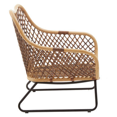Black Iron Frame Chair | Manado
