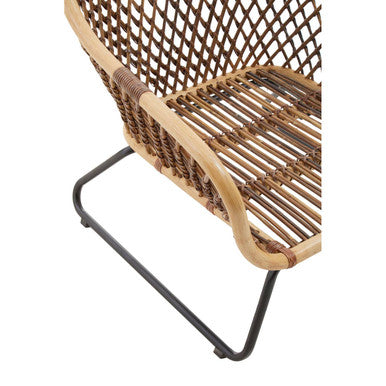 Black Iron Frame Chair | Manado
