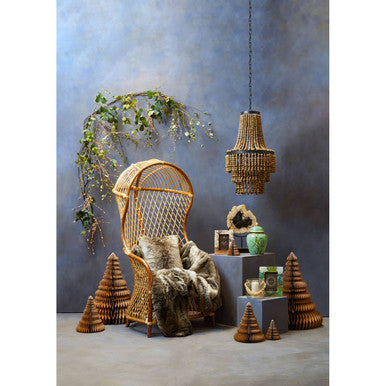 High Back Natural Rattan Chair | Manado