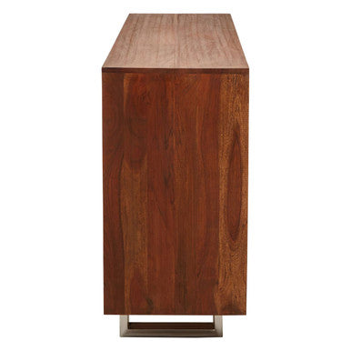 Acacia Wood 2 Doors and 3 Drawers Sideboard | Simla