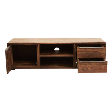 One Door Sheesham and Acacia Wood Media Unit | Surati
