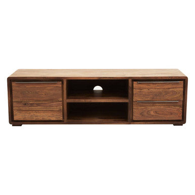 One Door Sheesham and Acacia Wood Media Unit | Surati