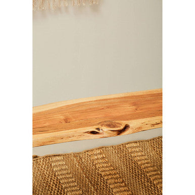 Acacia Wood with Live Edge Bench | Surax
