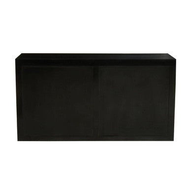 Seven Drawer Black Mango Wood Chest | Sarter