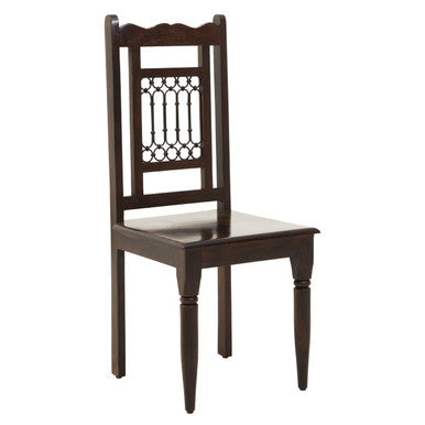 Dark Sheesham Wood Dining Chair | Srina