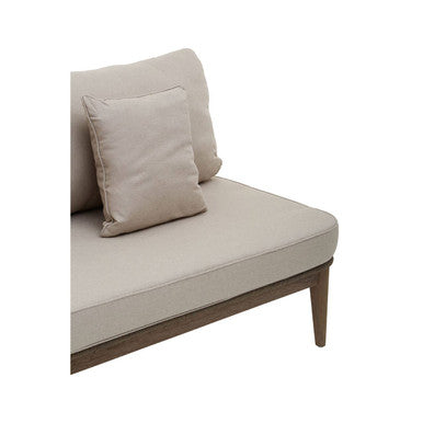 Woven Rope Chaise Longue with Cushions | Opus