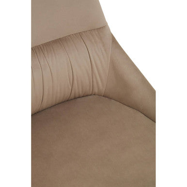 Mink Velvet Dining Chair | Vieste