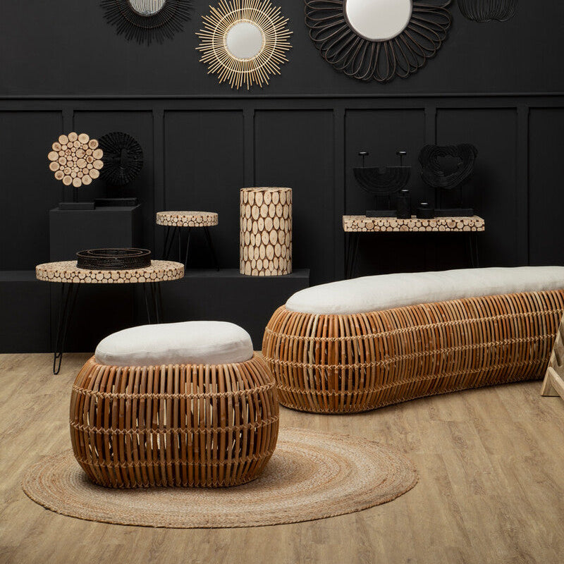 Natural Rattan Bean Bench | Manado