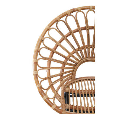 Natural Rattan Flared Back Chair | Java