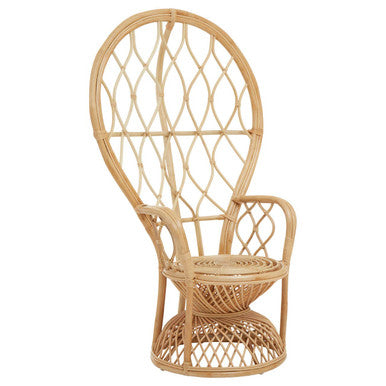 Natural Rattan Curved Chair | Java
