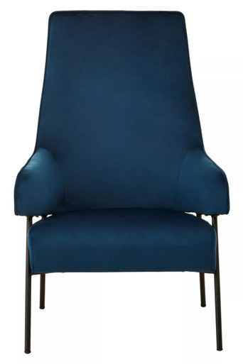 Blue Velvet Chair | Henia