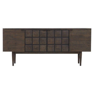 Recycled Dark Oak Wood Sideboard | Lucca
