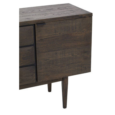 Recycled Dark Oak Wood Sideboard | Lucca
