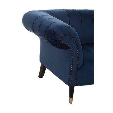 3 Seater Midnight Velvet Sofa | Siena