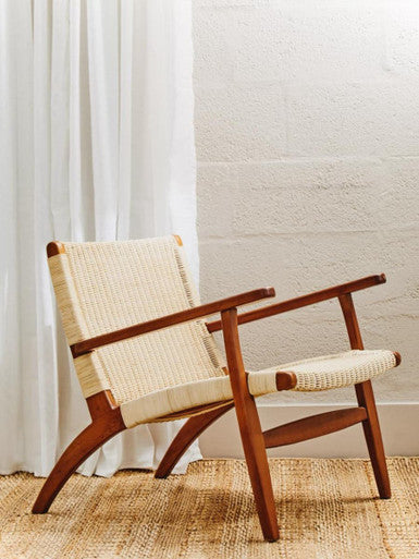 Woven Chair in Natural Rattan | Java