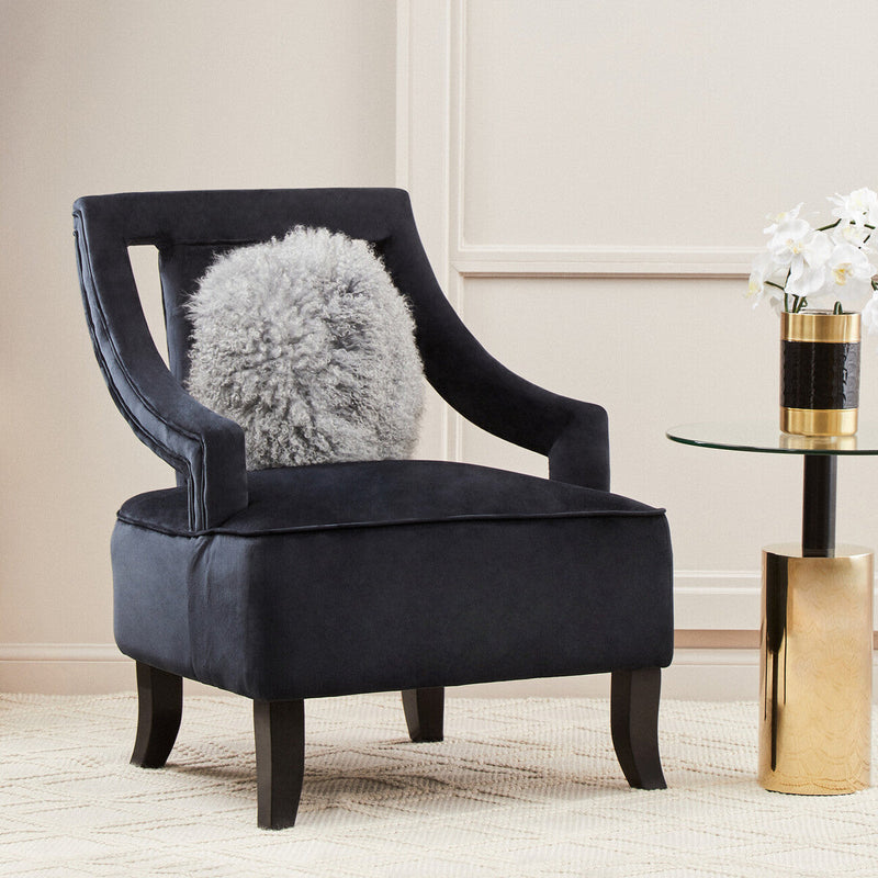 Black Velvet Chair | Faye