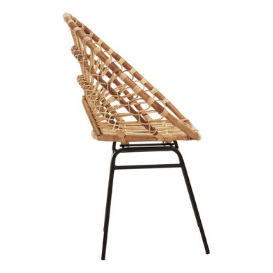 Natural Rattan Sunflower Chair | Java