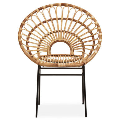 Natural Rattan Sunflower Chair | Java