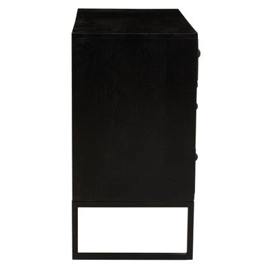 Three Drawer Chest with Bone Inlay | Fusion