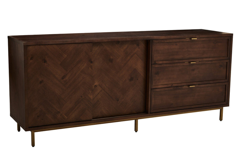 Acacia Wood Effect Sideboard | Brando