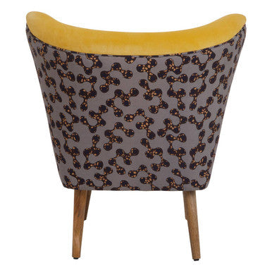 Yellow Print Chair | Cefena