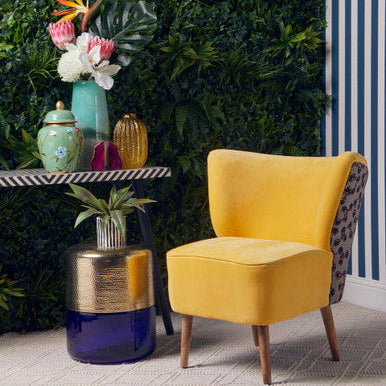 Yellow Print Chair | Cefena