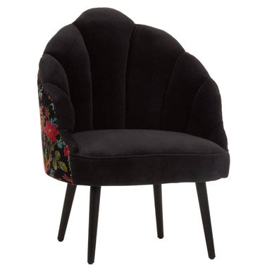 Peacock Design Scalloped Chair | Cefena
