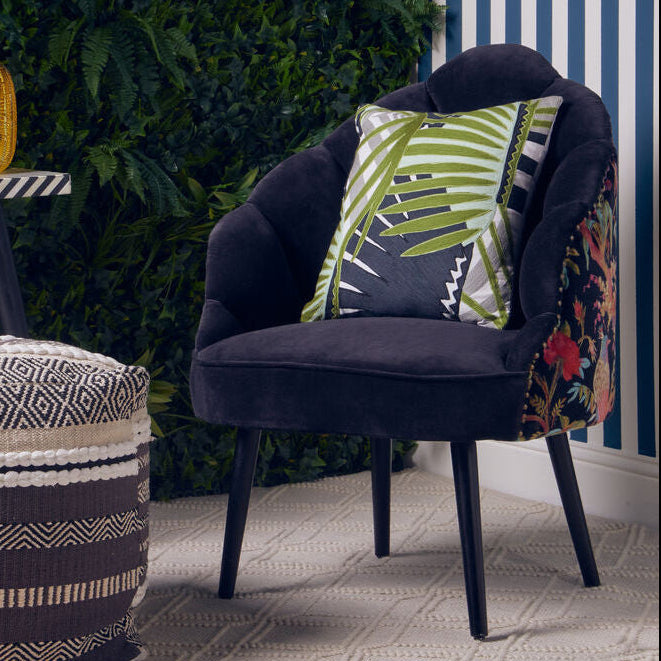 Peacock Design Scalloped Chair | Cefena