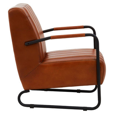 Tan Leather Armchair | Buffalo